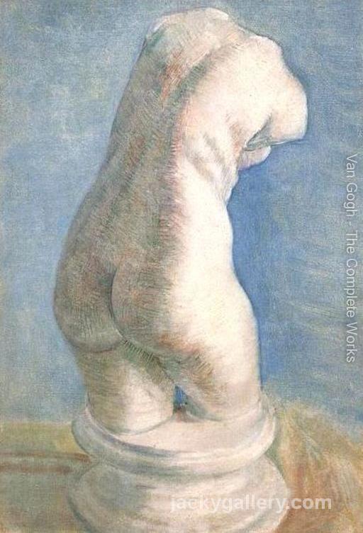Plaster Statuette Of A Female Torso III, Van Gogh painting